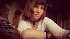 mouth, hair, fun, cool, bangs
