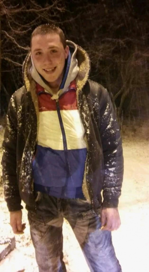 jacket, outerwear, fun, jeans, smile