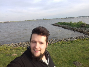smile, vacation, beard, lake