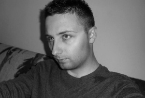 hair, monochrome