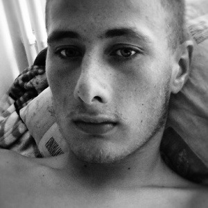 skin, selfie, muscle, monochrome