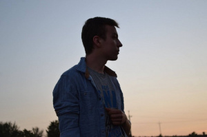 jeans, sky, standing