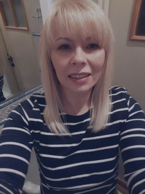 hair, smile, cool, bangs