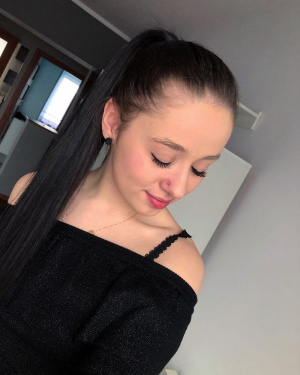 hair, skin, ear, dress