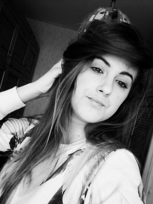 hair, monochrome, model