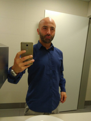 hair, hand, beard