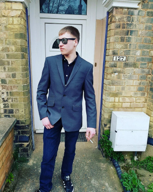 jacket, outerwear, textile, jeans, denim, cool, standing, blazer