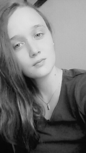 smile, monochrome