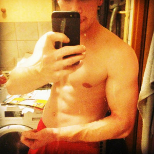 hand, selfie, muscle