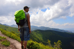 jeans, vacation, mountain