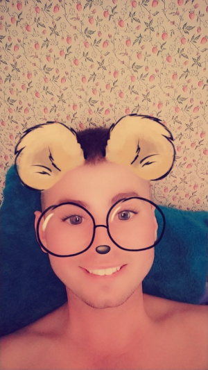 glasses, ear