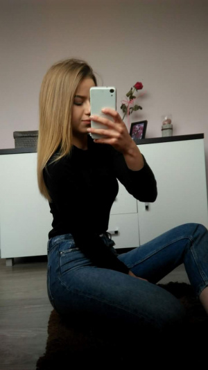 hand, jeans, sitting