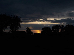 sky, sunset
