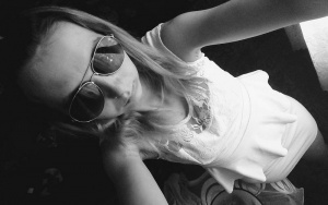 cool, glasses, ear, monochrome, sunglasses