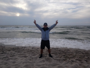 fun, sky, vacation, standing, event, beach, sand