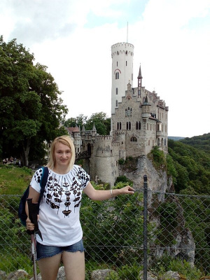fun, leisure, vacation, shorts, castle