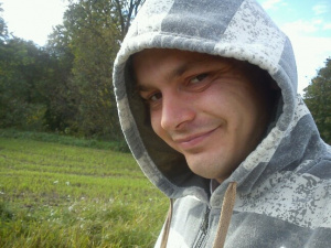 outerwear, smile