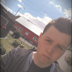 selfie, fun, smile, cool, glasses, sky, dude