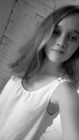 skin, smile, monochrome