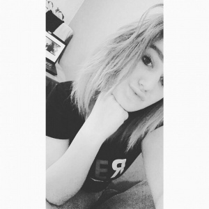 selfie, monochrome