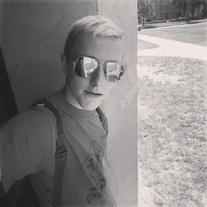 cool, glasses, monochrome