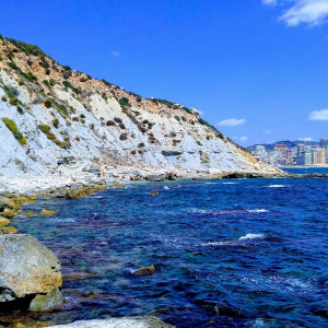sky, rock, cliff