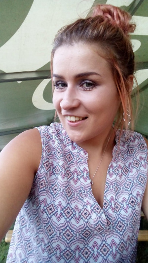 hair, smile
