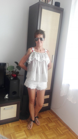 standing, dress, room