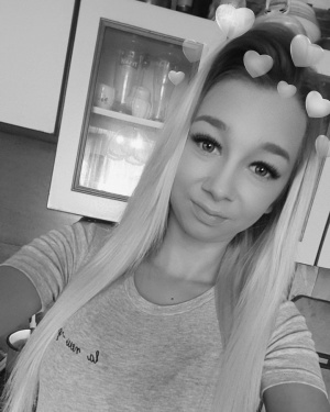 selfie, smile, monochrome
