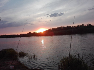 sky, event, lake, sunset, river