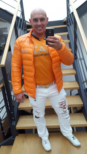 jacket, outerwear, jeans, muscle