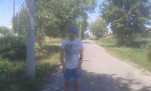 jeans, standing, road, infrastructure