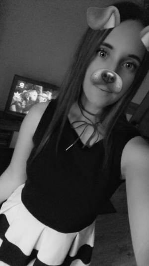 selfie, smile, monochrome