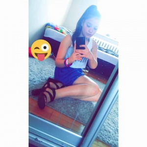 selfie, sitting