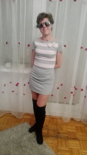 standing, dress