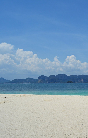 sky, beach, lake