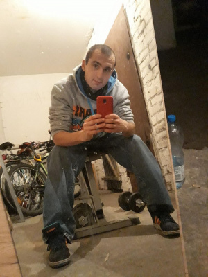 sitting, wheel