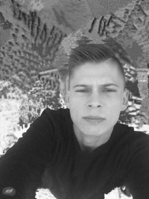 smile, monochrome