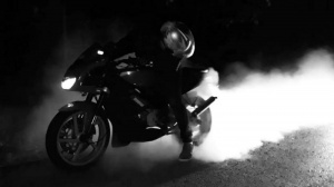 monochrome, vehicle, wheel, motorcycle