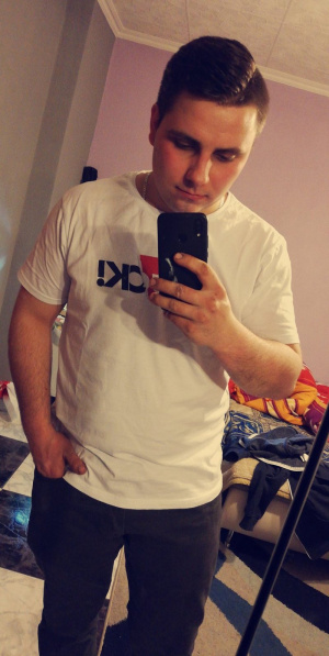 selfie, fun, jeans, cool, muscle, standing