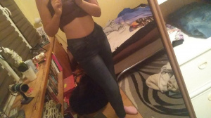 selfie, muscle