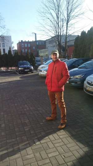 jacket, jeans, vehicle, car, road, asphalt, infrastructure