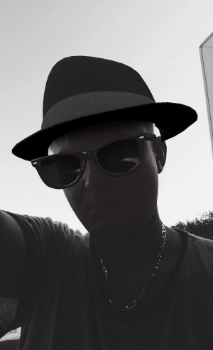 glasses, sunglasses, goggles, hat