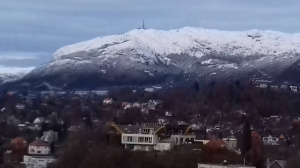 sky, mountain