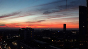 sky, sunset