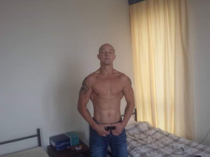 jeans, muscle, dude, person