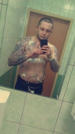 selfie, fun, cool, muscle