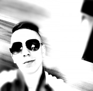 smile, cool, glasses, monochrome, sunglasses, goggles