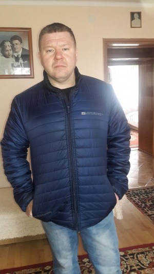 jacket, outerwear, jeans, denim, standing