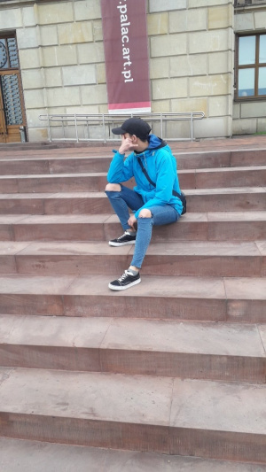 jeans, wall